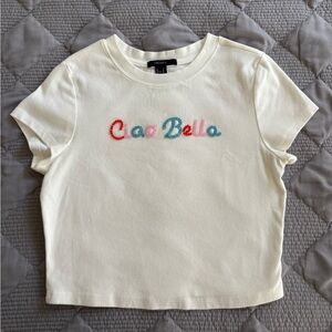 Ciao Bella Beaded Baby Tee